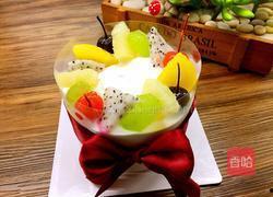 吃哈密瓜水果蛋糕,甜蜜邂逅，味蕾盛宴